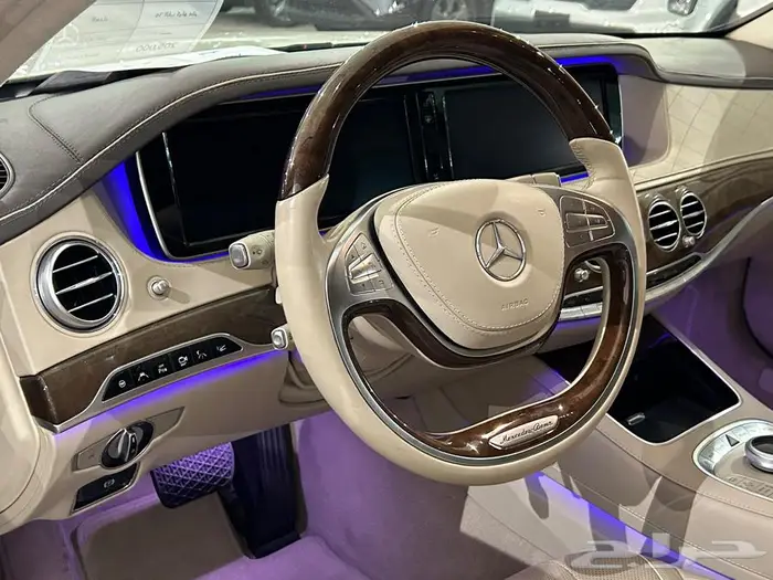 مرسيدس بنز S500 موديل 2016 عداد 65 الف مخزن 8