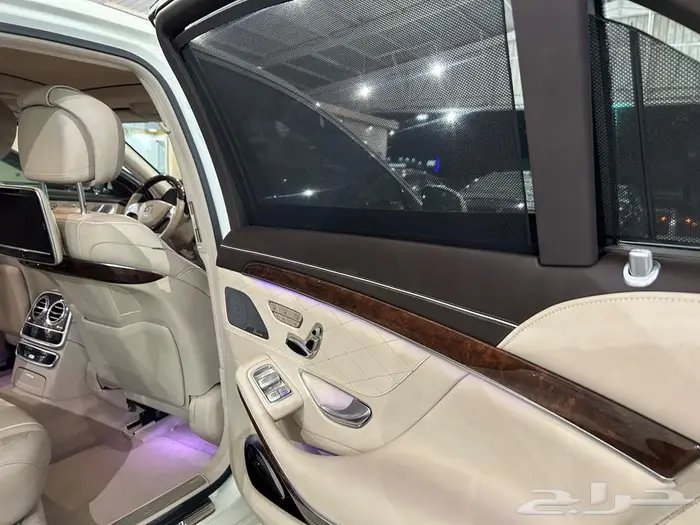 مرسيدس بنز S500 موديل 2016 عداد 65 الف مخزن 33