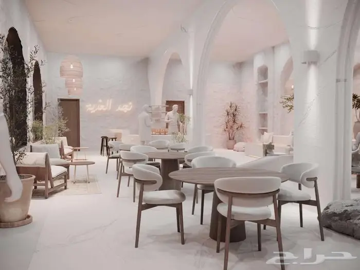 تصميم 3d ديكور مكاتب كافيهات مطاعم شاليهات محلات 16