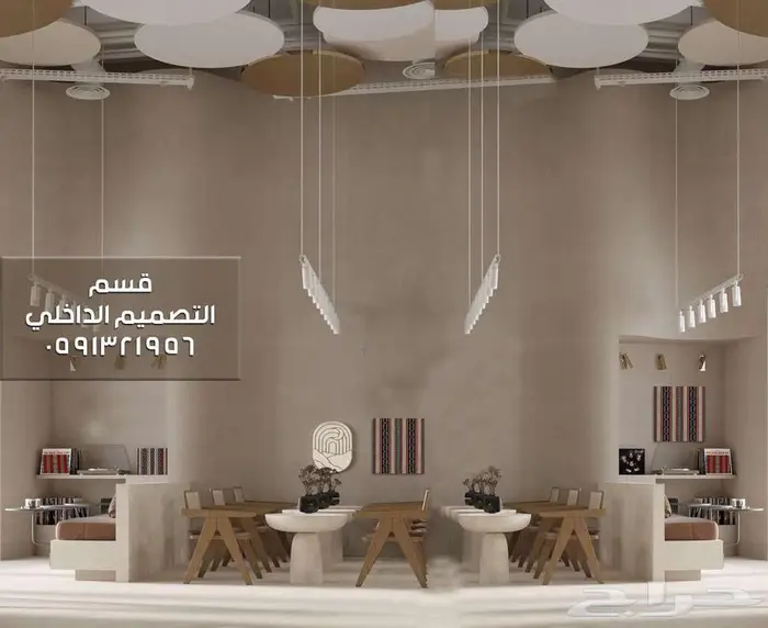 تصميم BOOTH تصميم داخلي وتخطيط هندسي تصميم قصر و سبا وكافيه 18