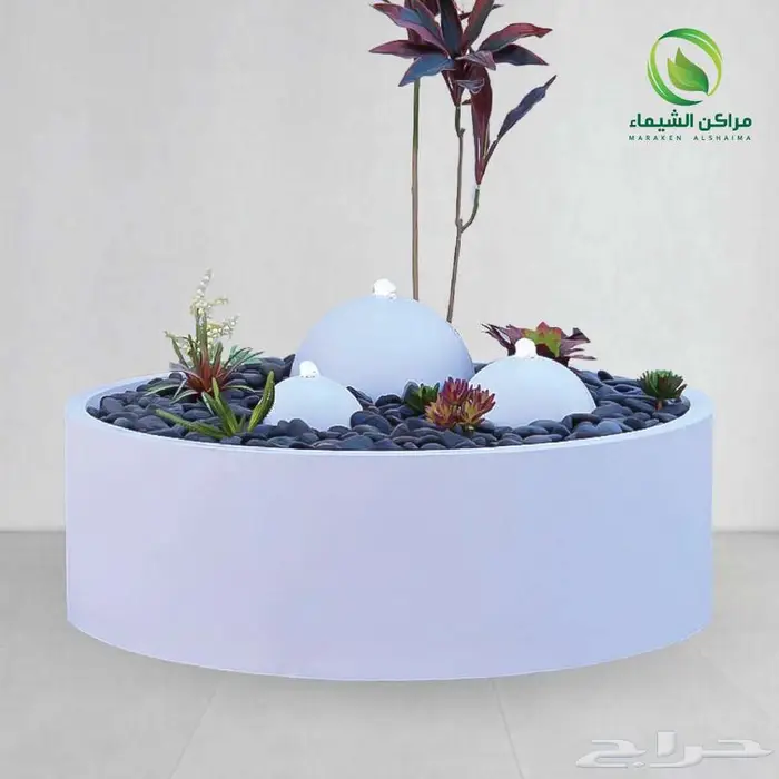 شلالات مودرن جاهزة فيبر ونوافير تفصيل بسعر المصنع الخبر 37