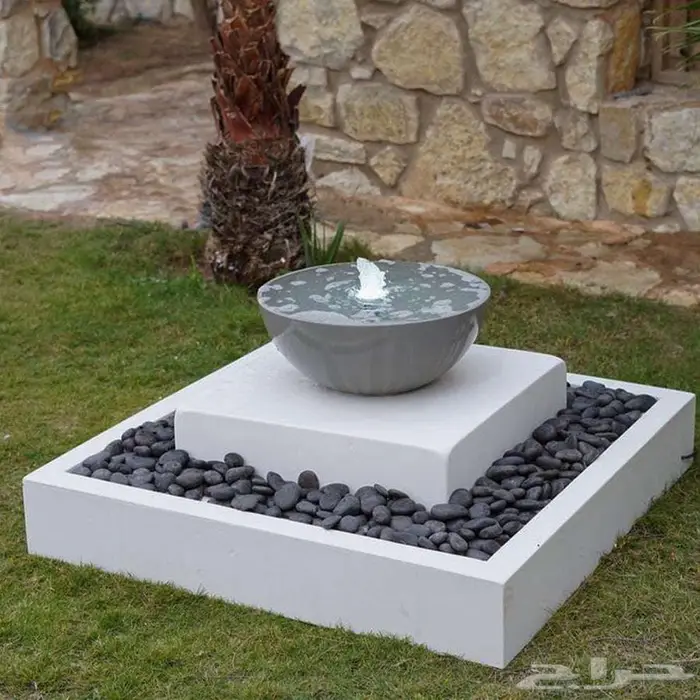 شلالات مودرن جاهزة فيبر ونوافير تفصيل بسعر المصنع الخبر 30