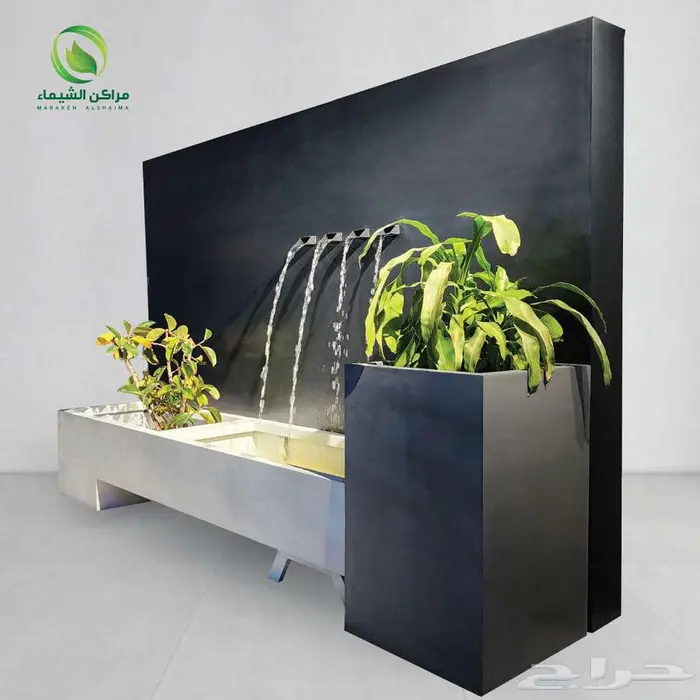 شلالات مودرن جاهزة فيبر ونوافير تفصيل بسعر المصنع الخبر 48