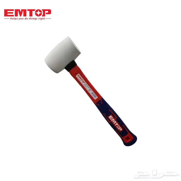 شاكوش مطاطي ناعم EMTOP   وزن 8 أونصات (220 جم) 0