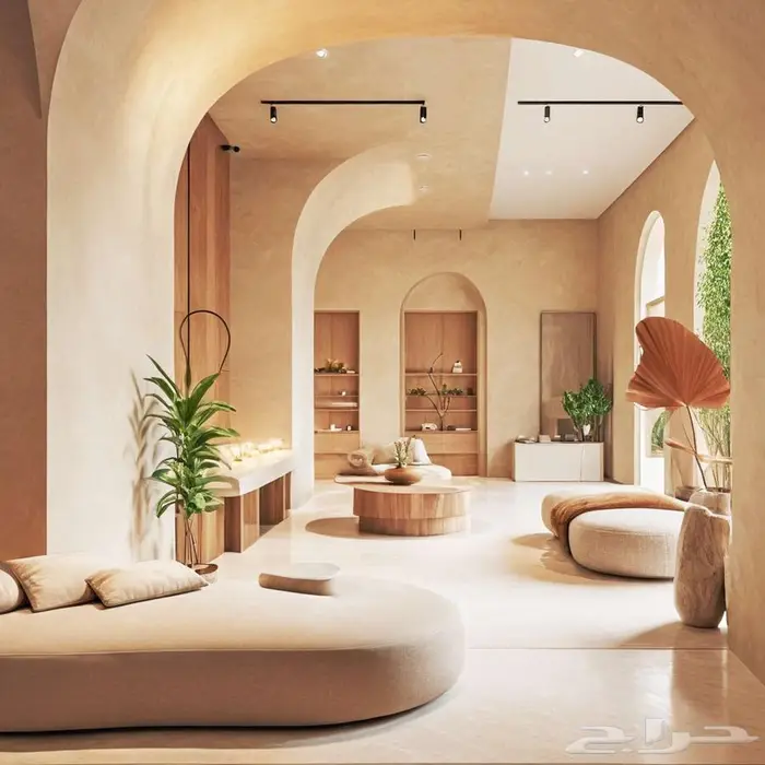 تصميم BOOTH تصميم داخلي وتخطيط هندسي تصميم قصر و سبا وكافيه 6