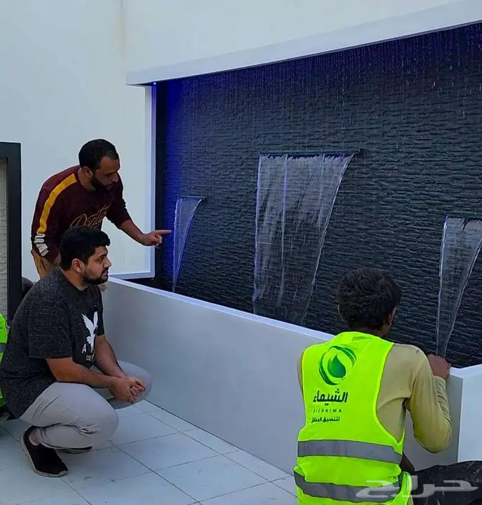 شلالات مودرن جاهزة فيبر ونوافير تفصيل بسعر المصنع الخبر 11