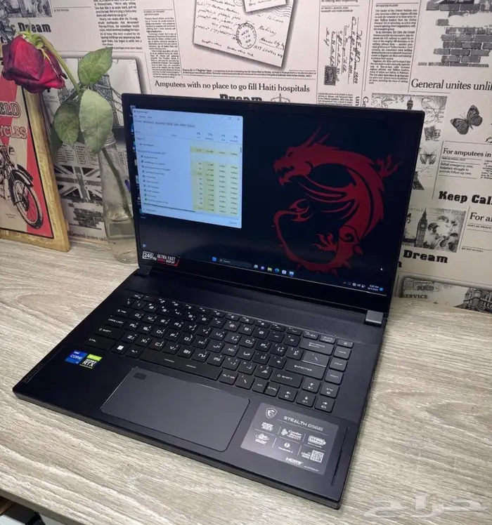 لابتوب قيمنق MSI GS66 Stealth 0