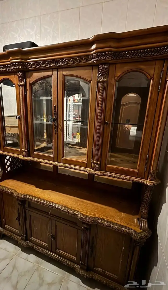 دولاب بوفيه خشبي 0