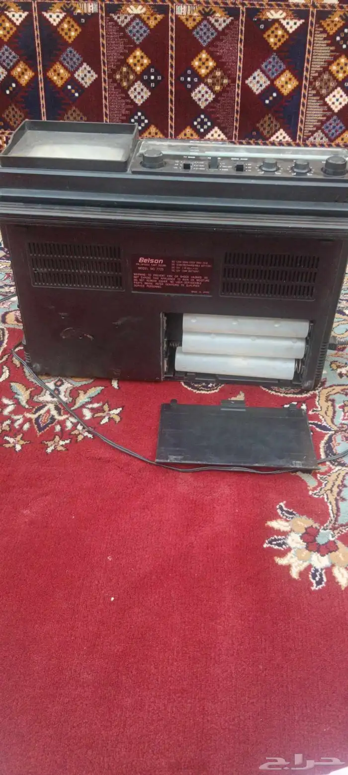 تلفزيون ملون ومسجل وراديو 3 غي 1 3