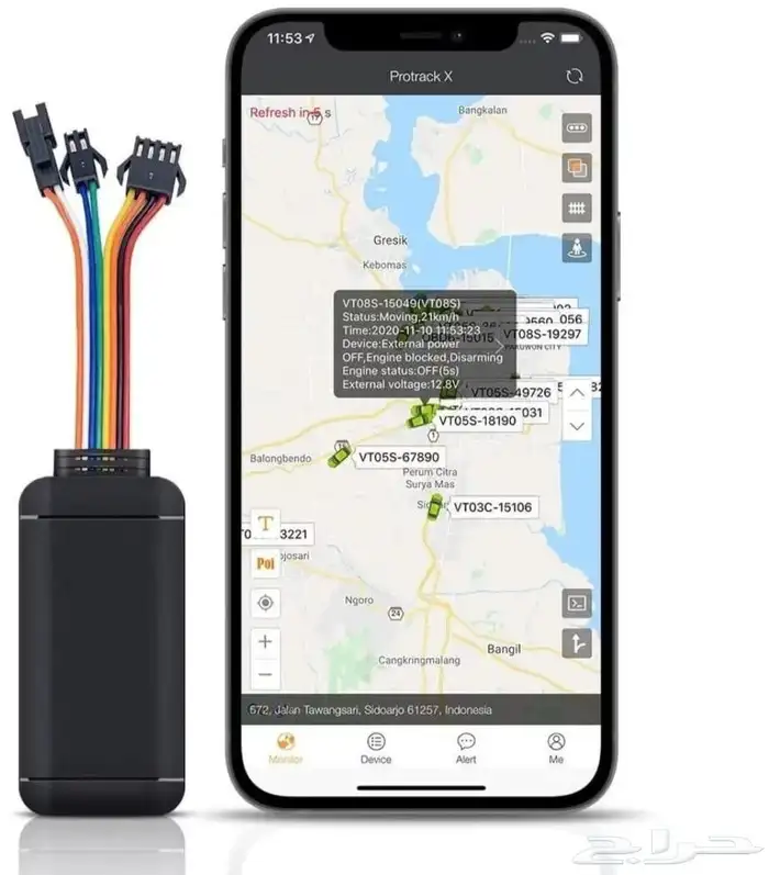 تتبع السيارات والشاحنات والربط بهيئة النقل 18