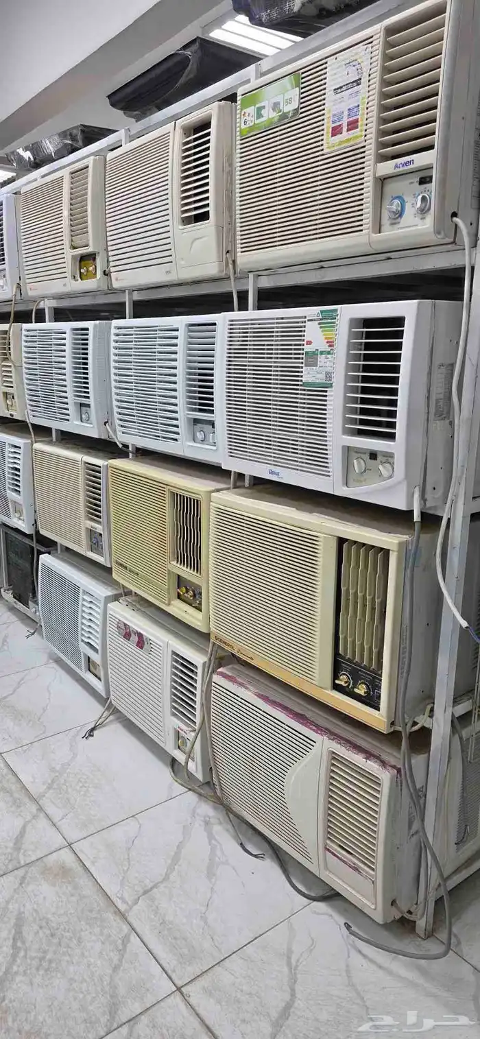 مكيفات شباك موفر كهرباء شبه جديد بسعر مغري 1