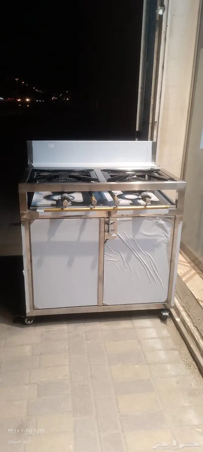 اثنين عيون ايطاليه مع فرن التحمير استيل بالكامل 1