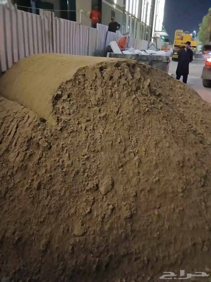 توريد رمل احمر بطحه دفان سبيس 2