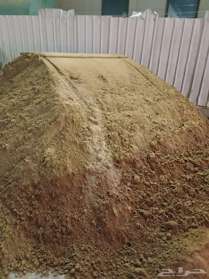 توريد رمل احمر بطحه دفان سبيس 3