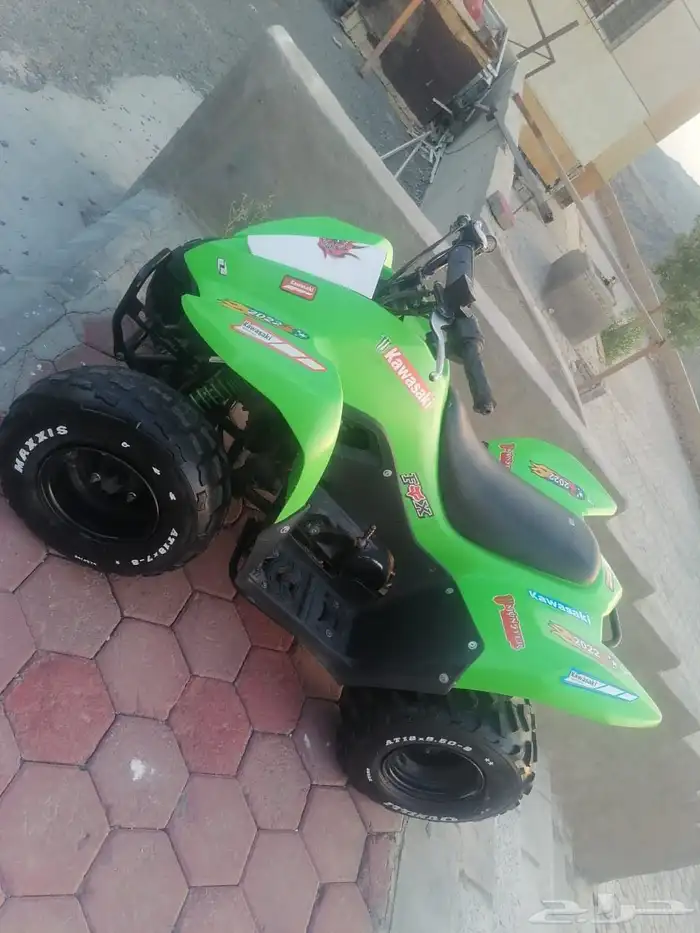 للبيع دباب كوازاكي اربع كفر ياباني اصلي حجم 90 استخدم قليل 6