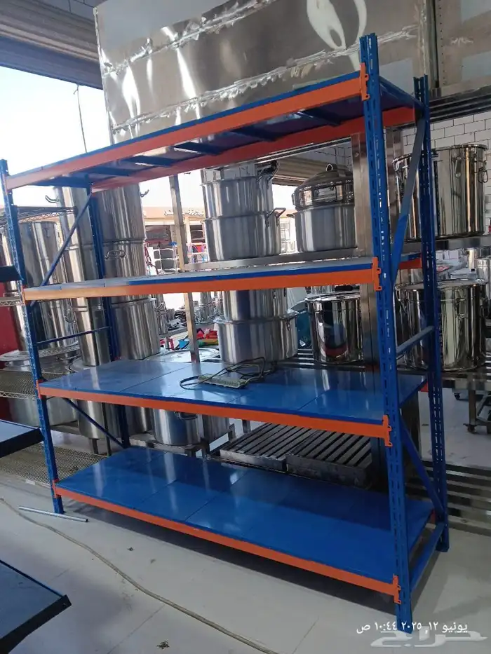 رفوف بقالات وتخزين مستودعات واستندات بجميع انواعها 2