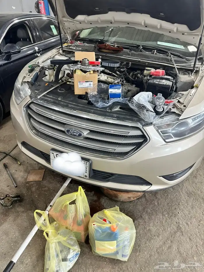 تغيير طرمبة ماء فورد تورس فلكس فقط 500 ريال مع الضمان 12