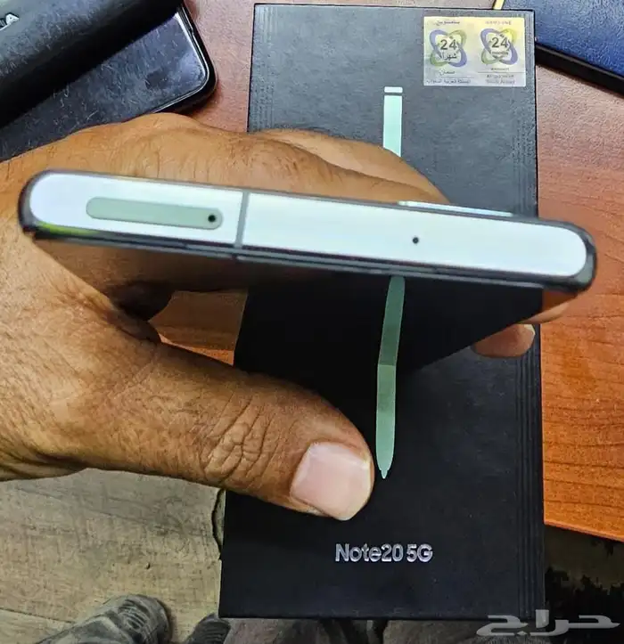 جوال نوت 20-5G. شبه جديد الجوال والكرتون فقط 0