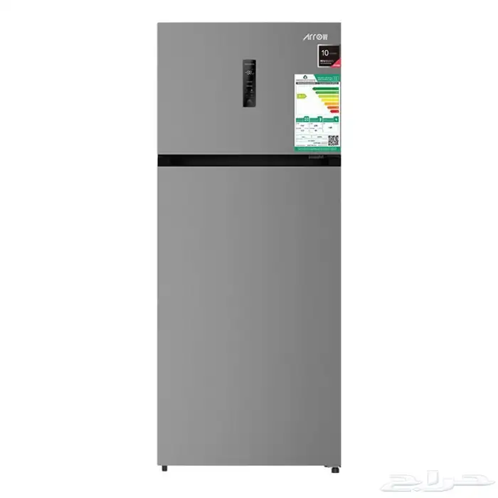 ثلاجة آرو 19.2 قدم فضي بخار ضمان 10 سنوات كمبروسر 0