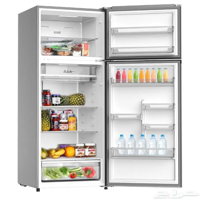 ثلاجة آرو 19.2 قدم فضي بخار ضمان 10 سنوات كمبروسر 1