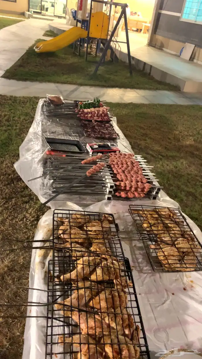 معلم شوي خارجي مشويات 0