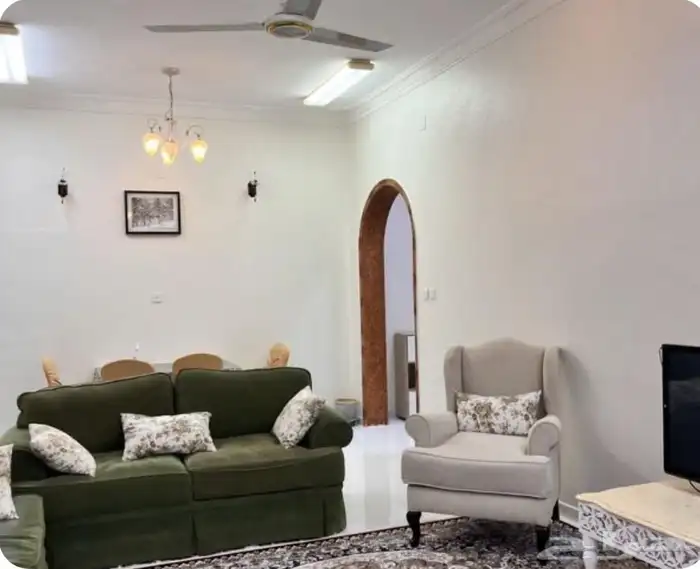 شقة مفروشة للإيجار الشهري بحي القبلتين 2