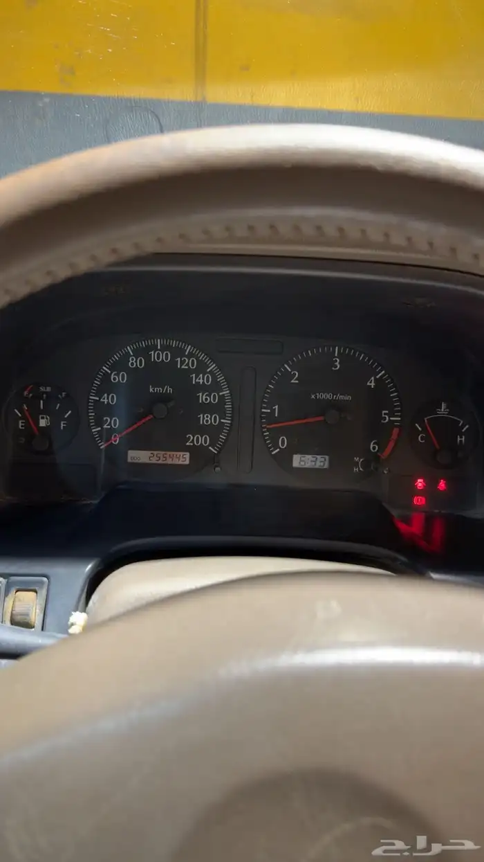 جيب نيسان بترول اخضر بيج موديل 1998 دبل دفلك مالك فل كامل 5
