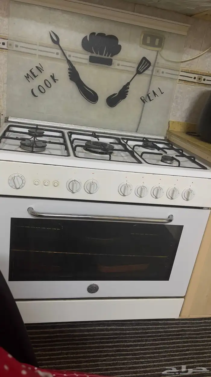 فرن غاز ابيض 0