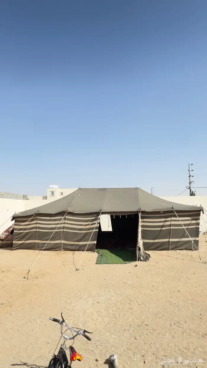 بيت شعر نظيف طول 10 بعرض 6 0