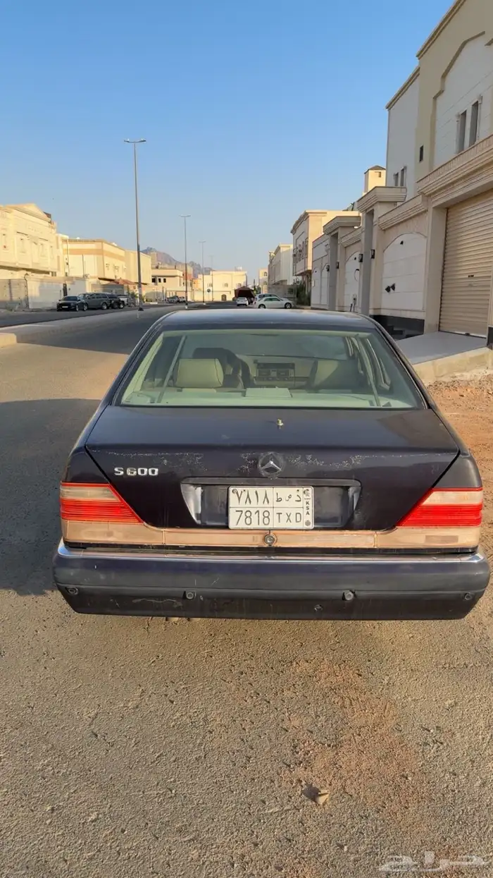 مرسيدس S600 فل الفل 12 سلندر 6