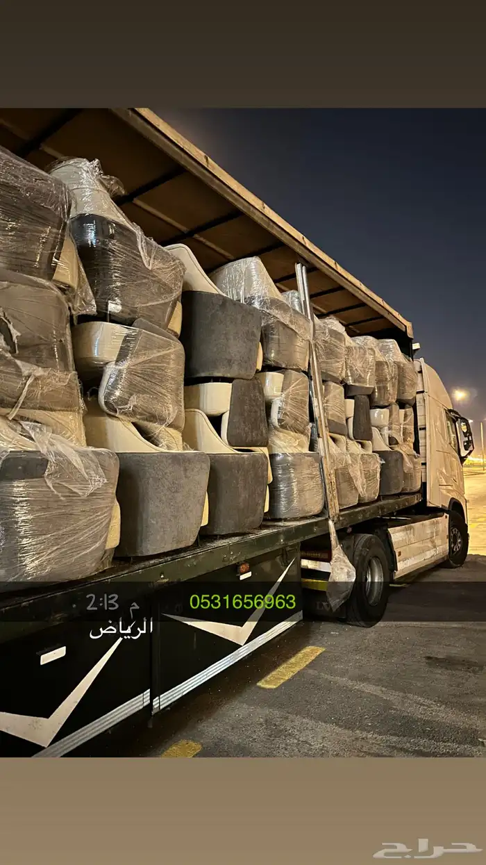 تريله دخل السعوديه 4