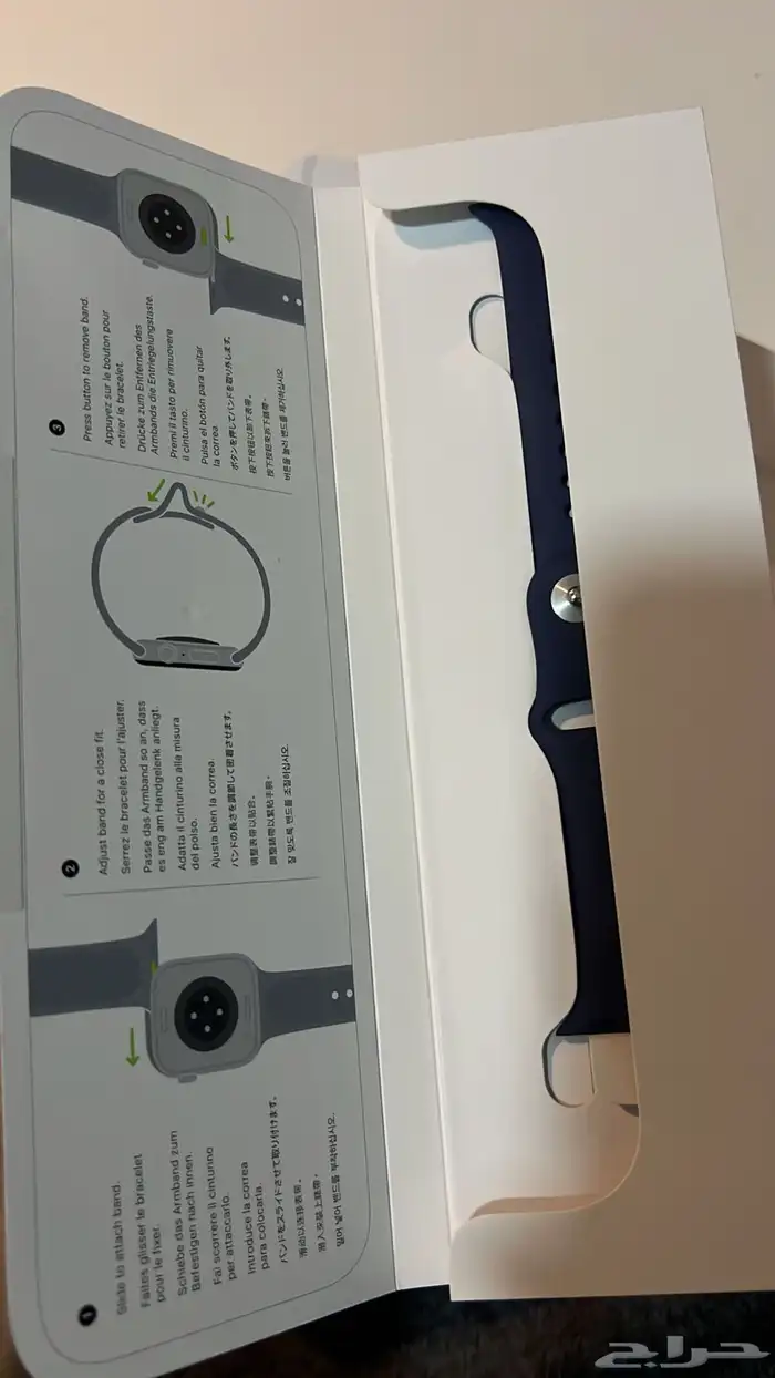 للبيع او للبدل ساعة ابل الإصدار 10 نظيفة وفواتيرها موجوده 3