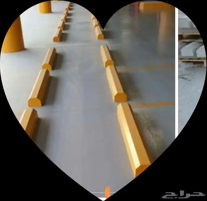 مصدات مواقف سيارات خرصانيه تتحمل الصدمات 1