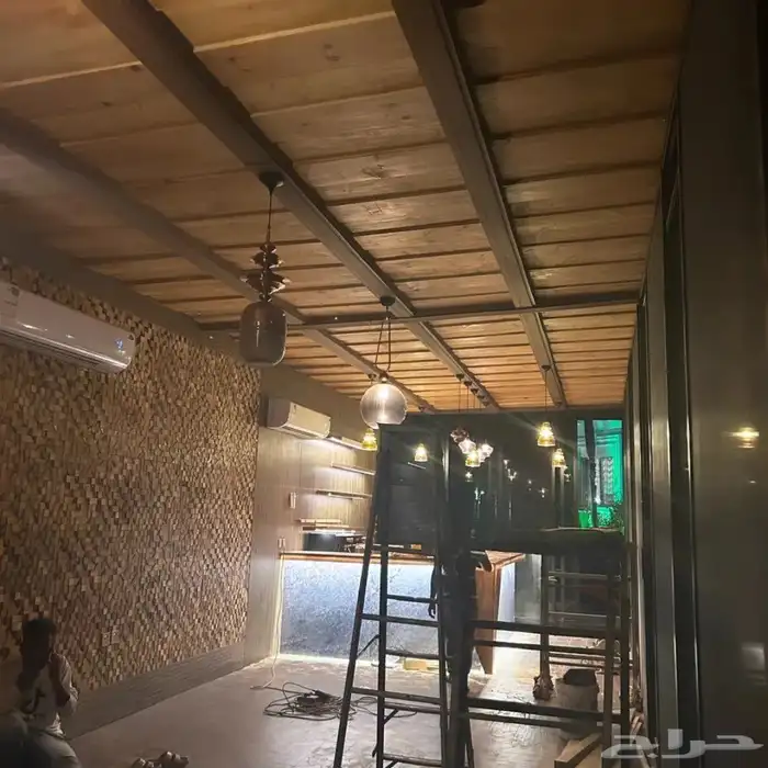 تم تنفيد أخر أعمالنا تفصيل  مظلة خشب حسب تصميم العميل  كلاسي 6