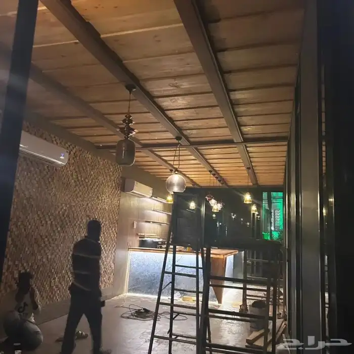 تم تنفيد أخر أعمالنا تفصيل  مظلة خشب حسب تصميم العميل  كلاسي 14