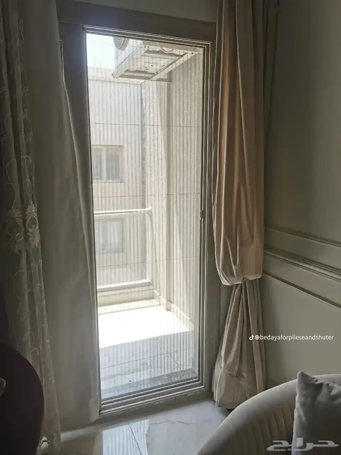 نوافز وابواب سيلك باليسيه لمنع النامس والحشرات 199 للمتر 0