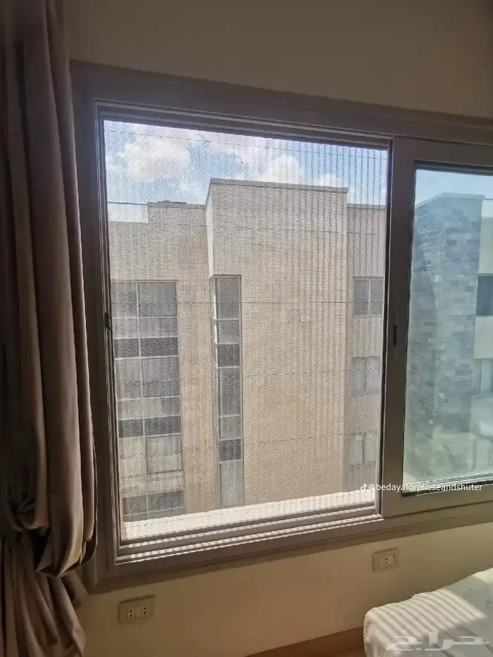 نوافز وابواب سيلك باليسيه لمنع النامس والحشرات 199 للمتر 8