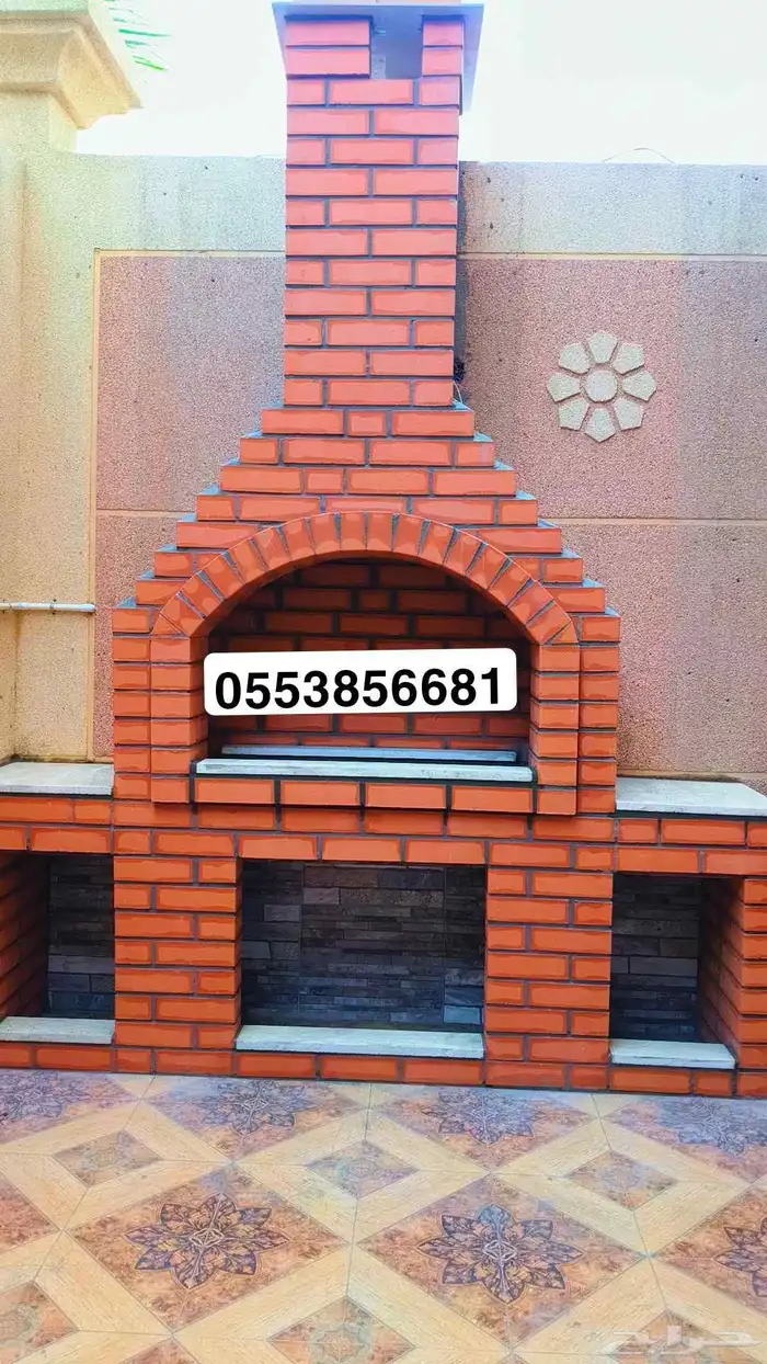 مشبات  شوايات طوب حراري  فورن معجنات بيزه  تنور فخار طوب حر 0