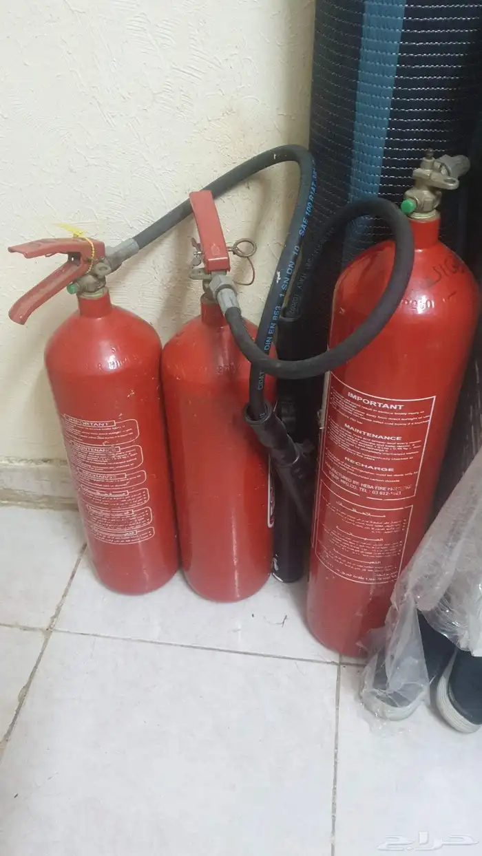 طفايات حريق لسلامة 0