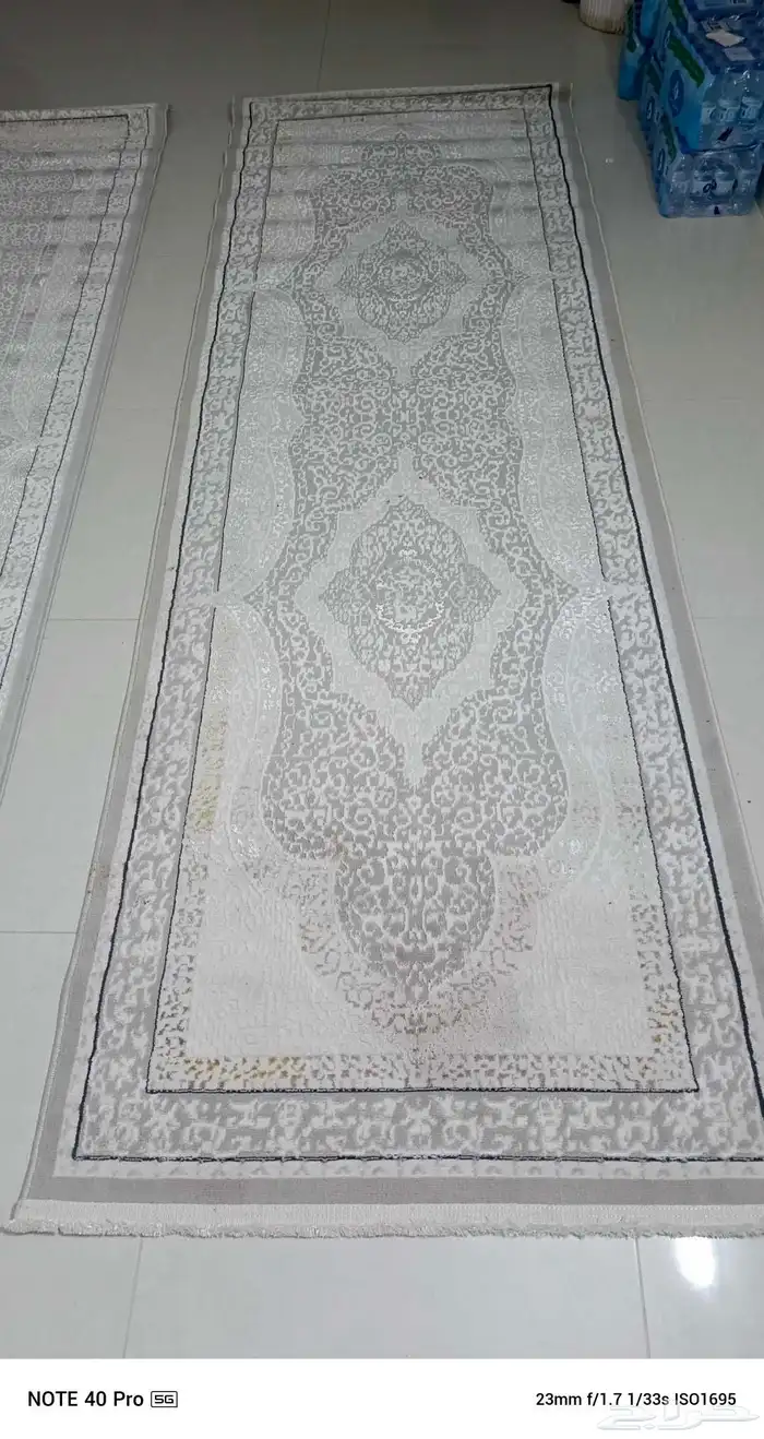 تم البيع...سجادتين بيضاء 4
