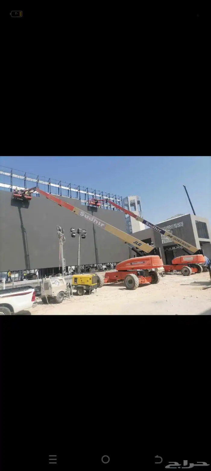 تاجير معدات فوركلفت رافعات شوكيه وكرينات بوبكات وجميع انواع 4
