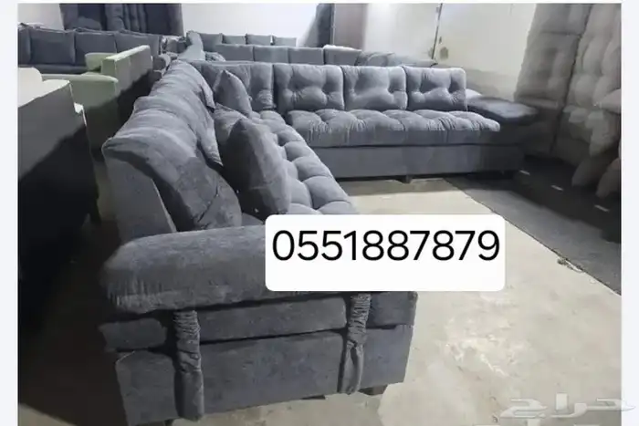 كنب جديد جاهز للبيع بالرياض 8