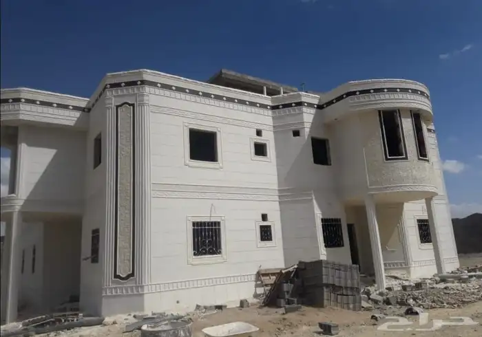 لياسه ملونه وترميم الفلل القديمه وديكورات 5