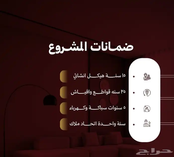 شقق للتمليك والاستثمار حي الصفا 3غرف 4غرف ملاحق 6