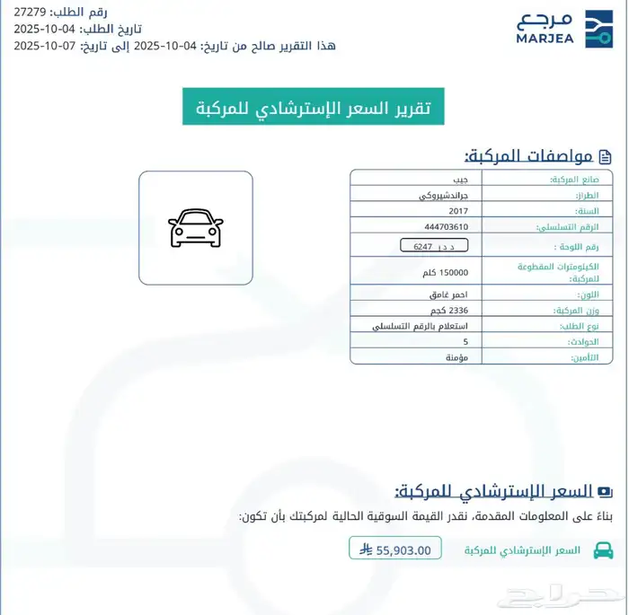 جراند شيروكي 2017 لمتد ستة سلندر 17