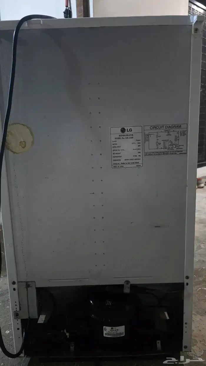 ثلاجة LG صغيره 3