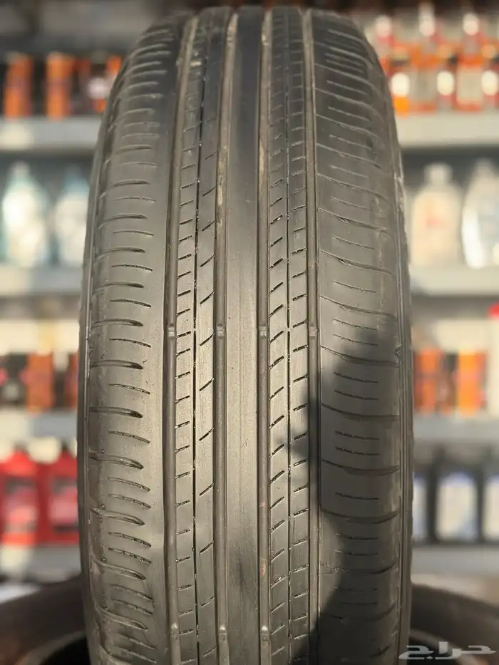 225 65 17 كفرات دنلوب شبة جديد ت 24 وكالة رافور 1