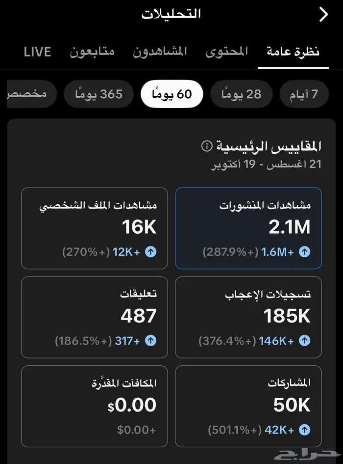 حساب تيك توك 2
