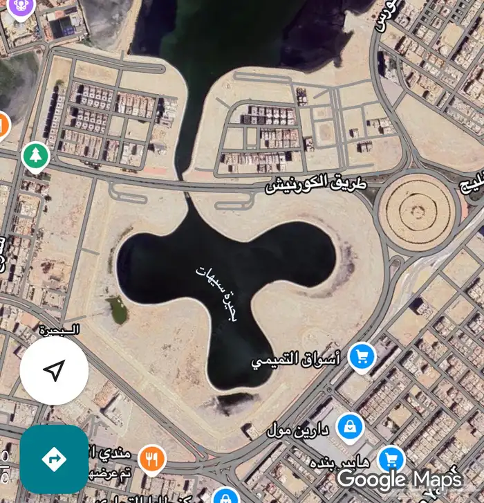 ارض استثمارية للبيع في الدمام حي البحيرة 2