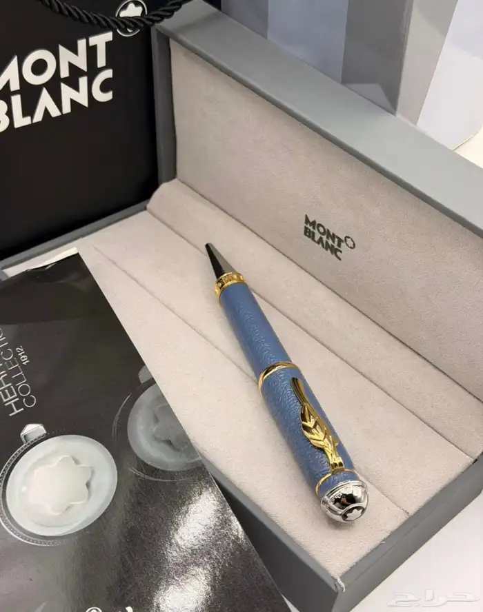 قلم مونت بلانك اصدار بيوهان لعشاق النوادر فئة غير معروضة 4